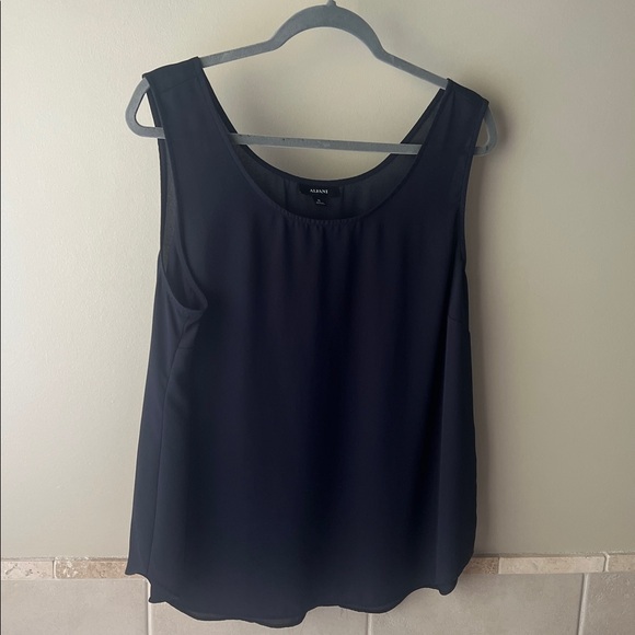 Alfani Classic Navy Shell Tank Top – Size XL - Picture 1 of 4
